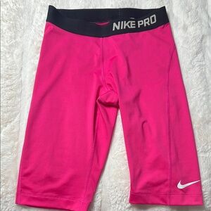 Nike Pro Pink Athletic Shorts